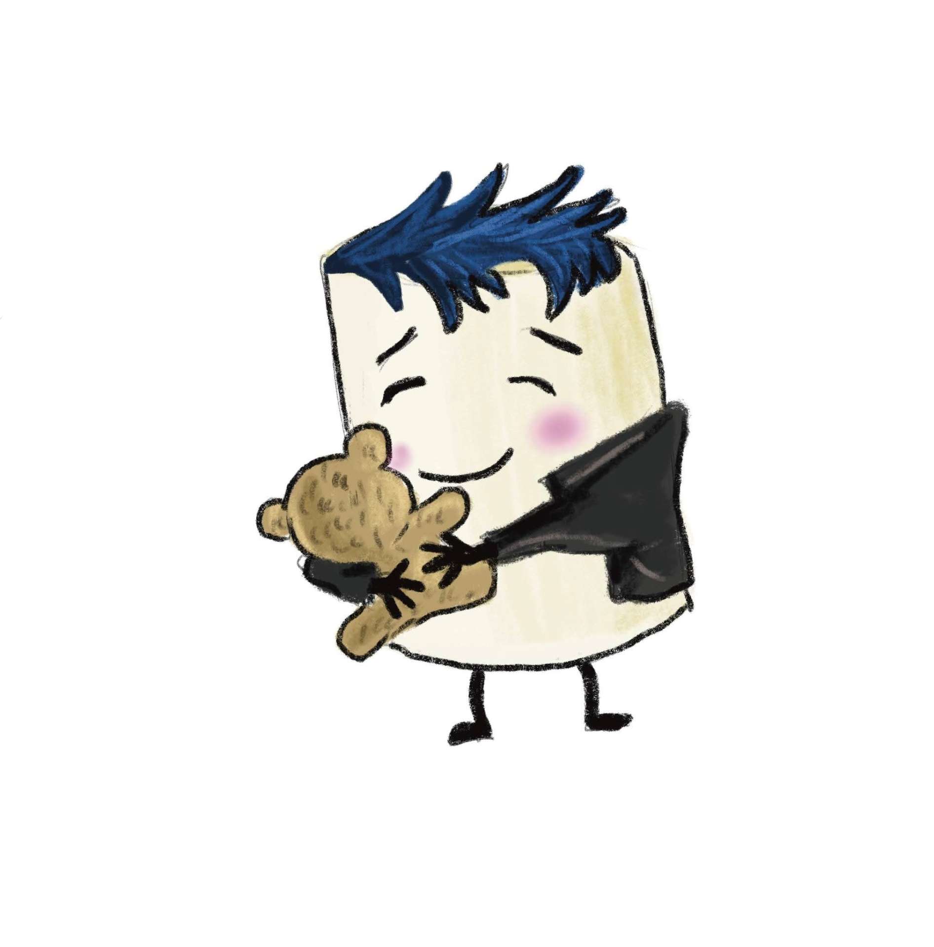 Mallow & Teddy — Sticker Friends 3D phone wallpaper