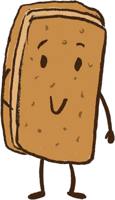 Biscuit character dancing