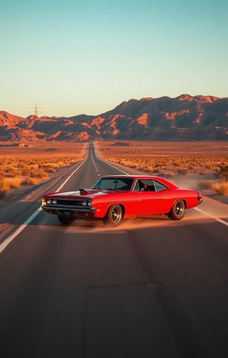 Desert Muscle — Cars 4D phone wallpaper