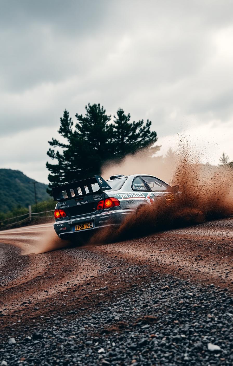 Gravel Drift — Cars 4D phone wallpaper