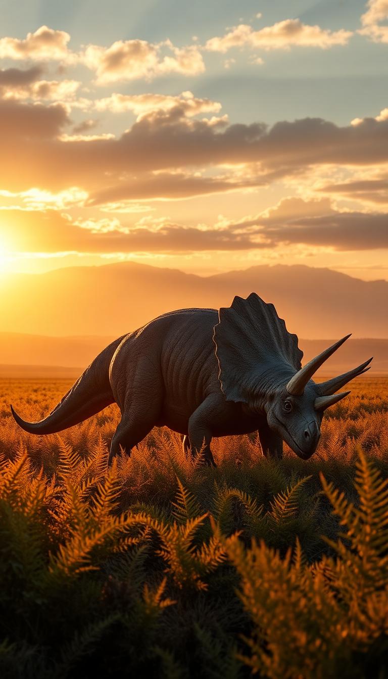 Triceratops Herd — Dinosaurs 4K phone wallpaper