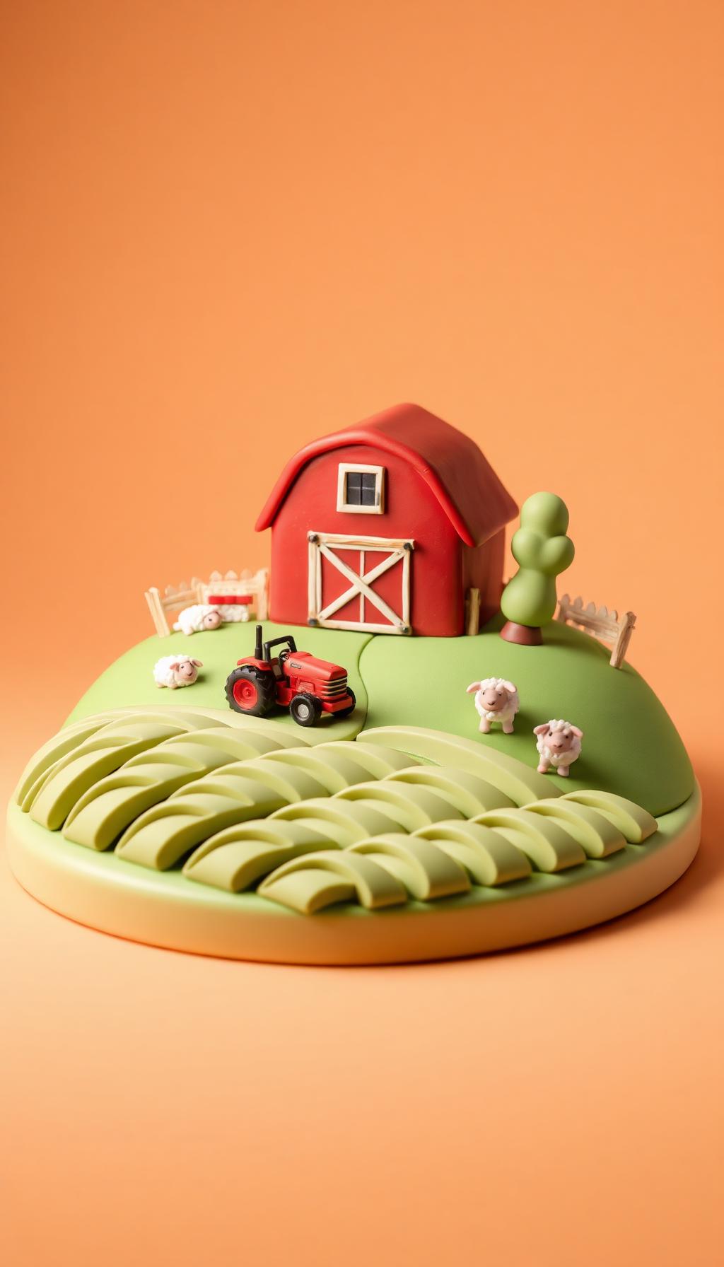 Clay Acre — Farm 3D phone wallpaper