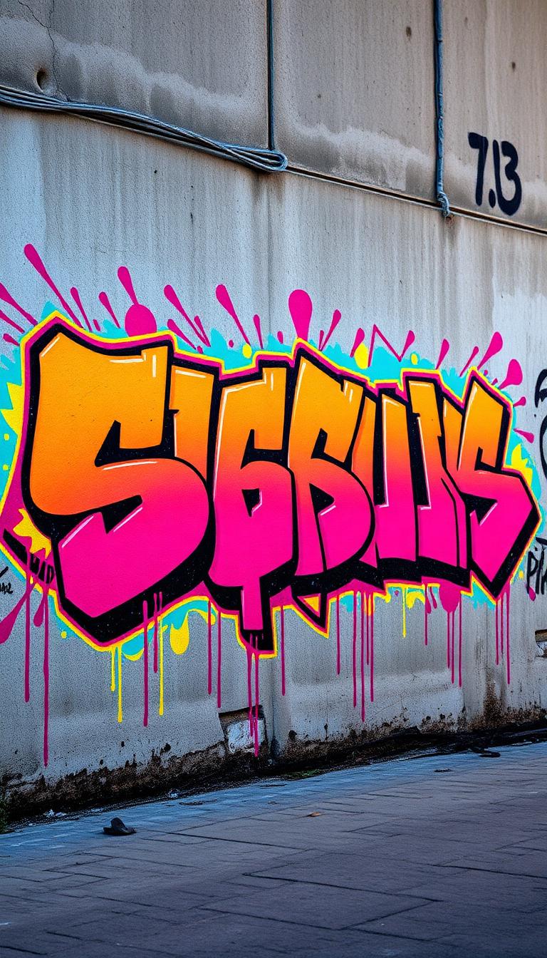 Wildstyle Burner — Graffiti 4D phone wallpaper