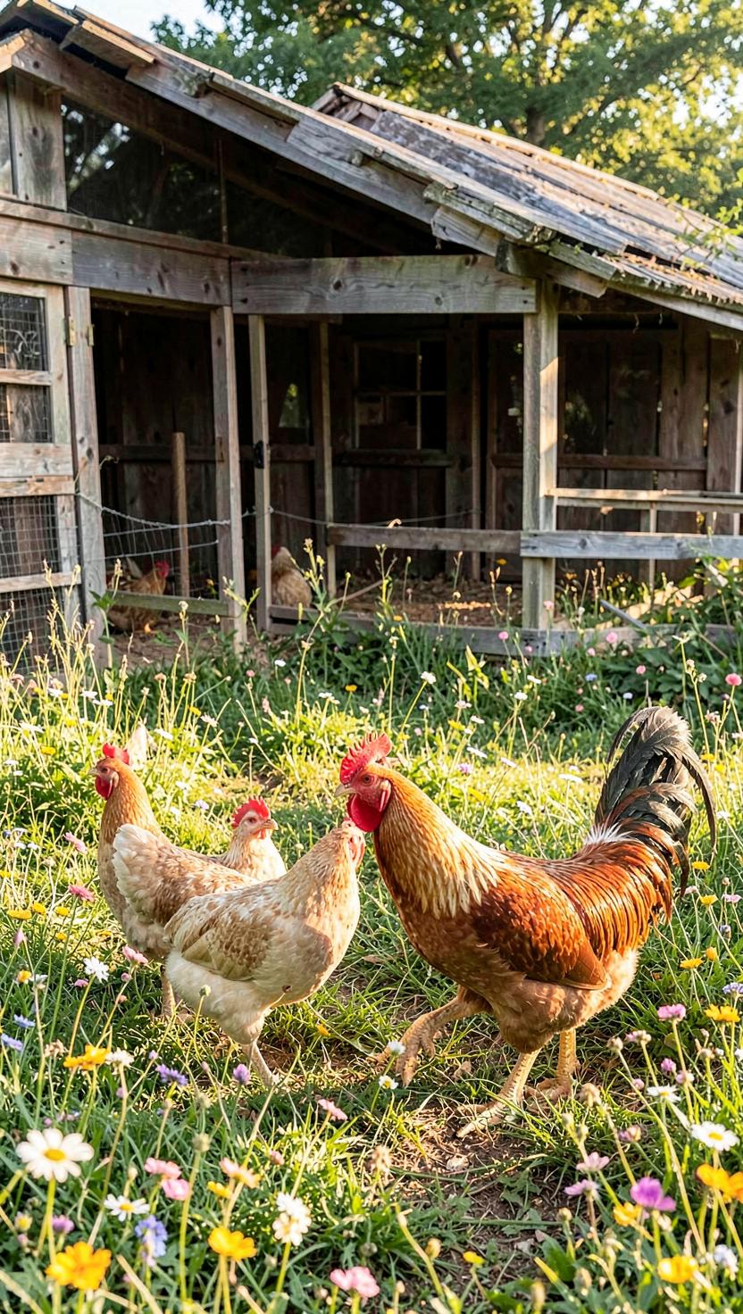Coop Morning — Homestead 4D phone wallpaper