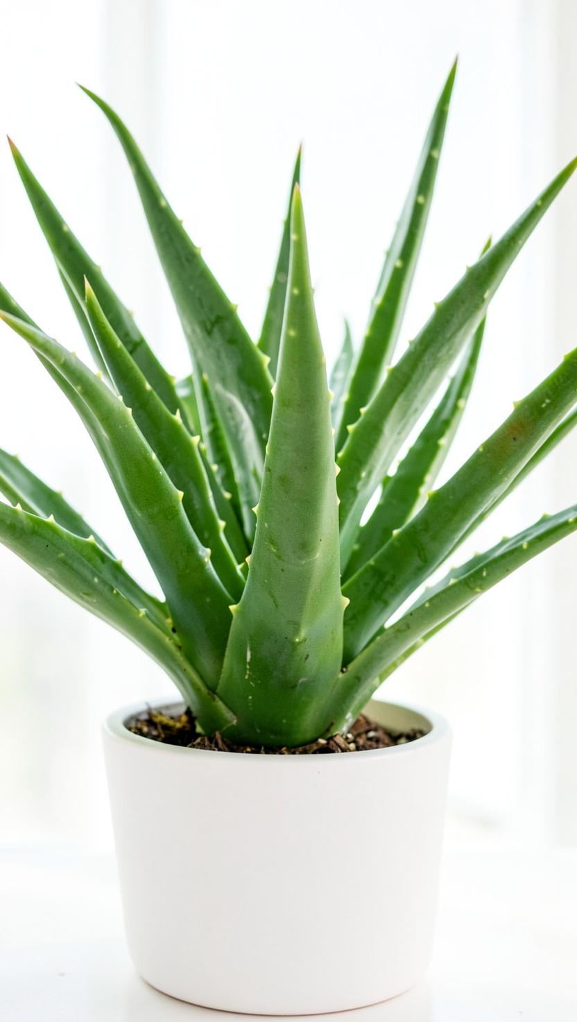 Aloe Vera — Plants 4D phone wallpaper