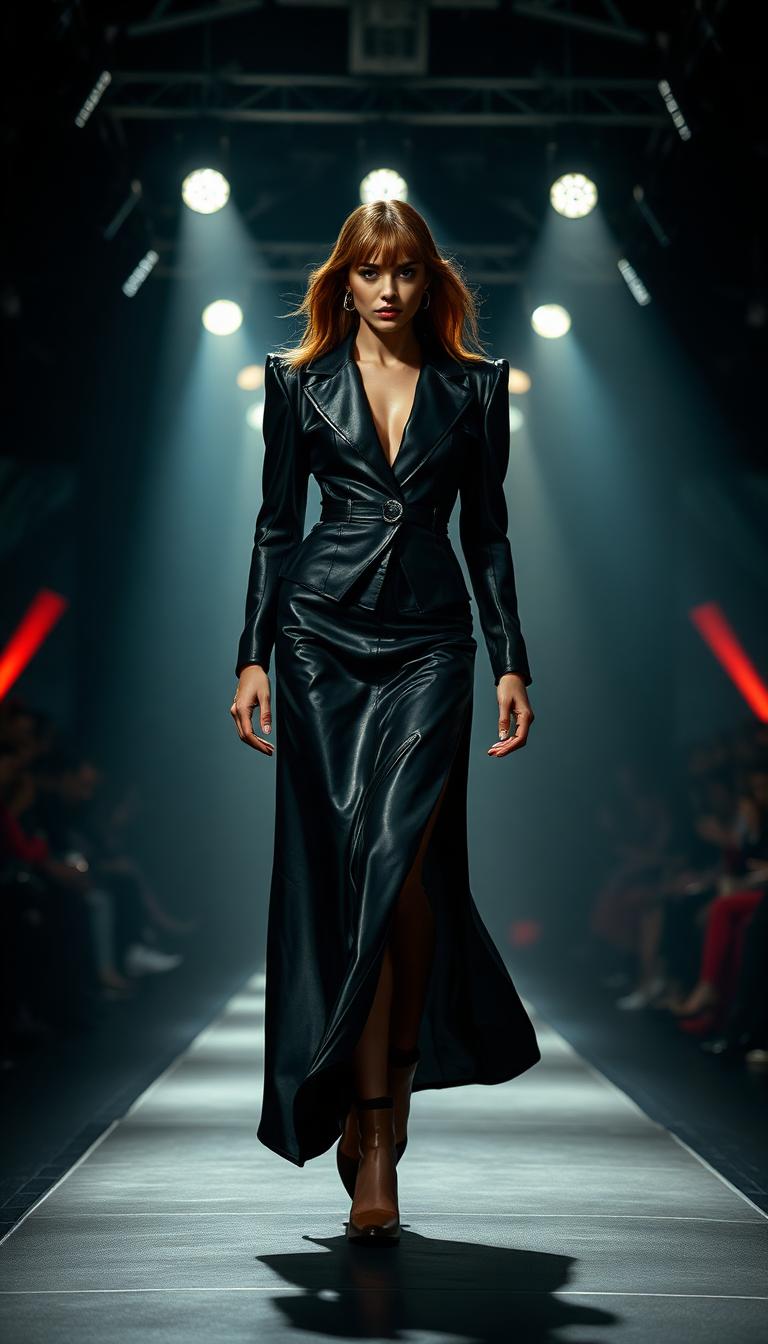 Runway Muse — Star Portraits 3D phone wallpaper