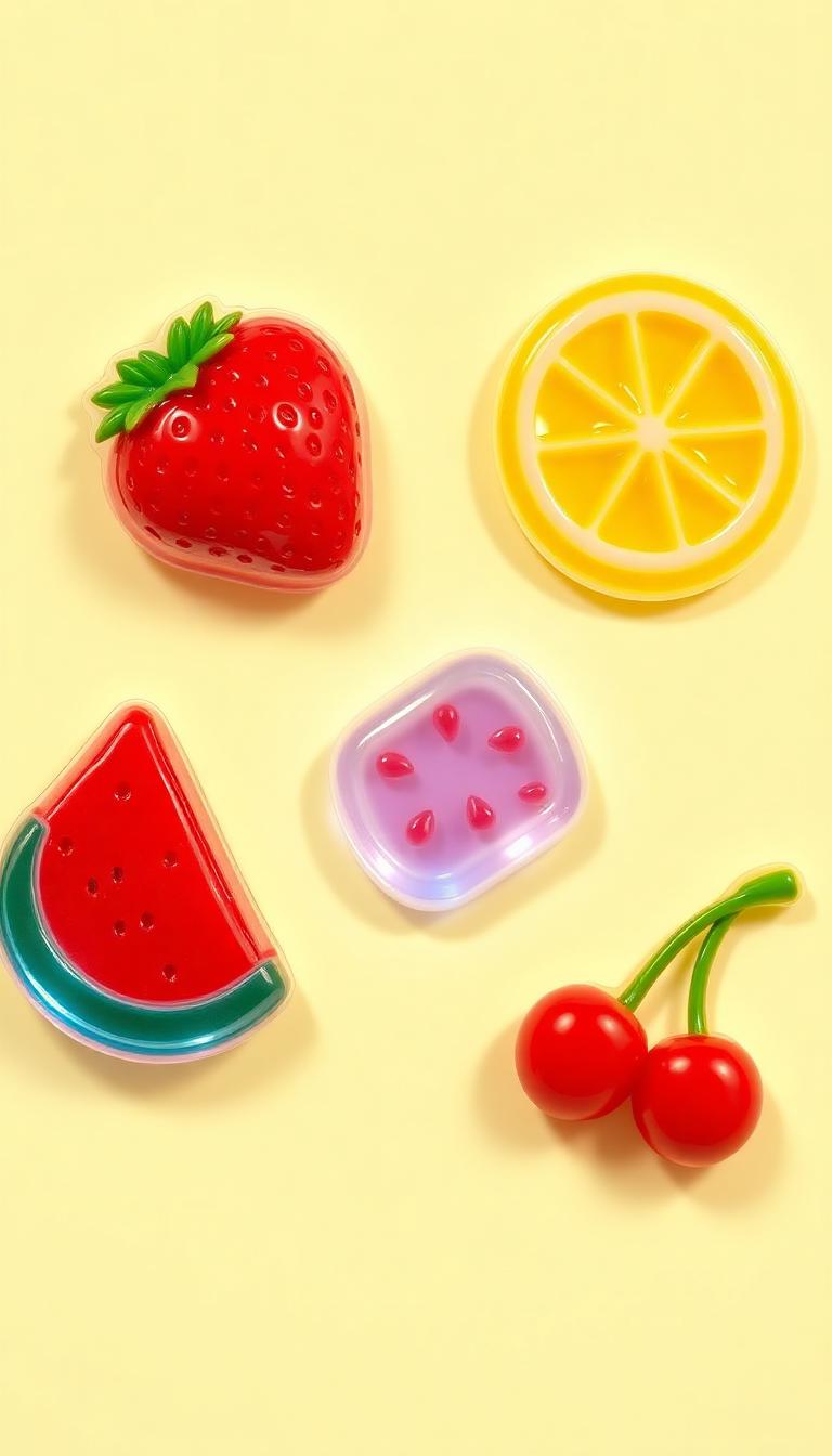 Jelly Fruit Stickers — Stickers 2D phone wallpaper