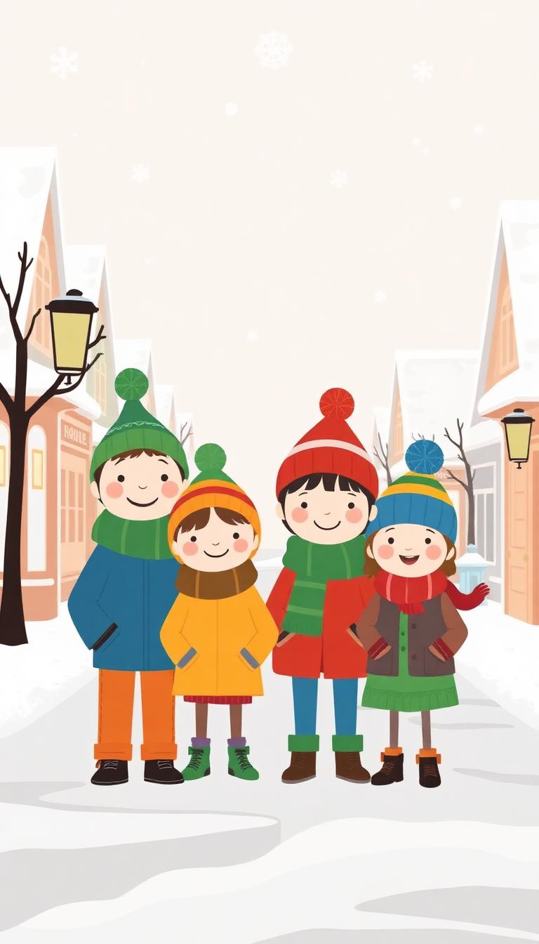 Paper Town Kids — Toon TV 4D phone wallpaper